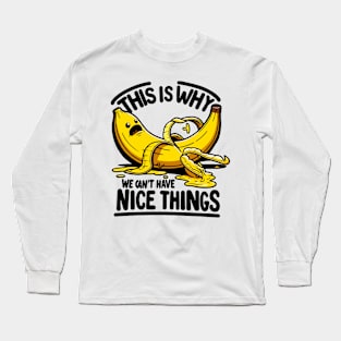 Banana peel Long Sleeve T-Shirt